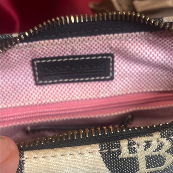 Dooney & Bourke Beige Logo Hobo Bag - Picture 9 of 10